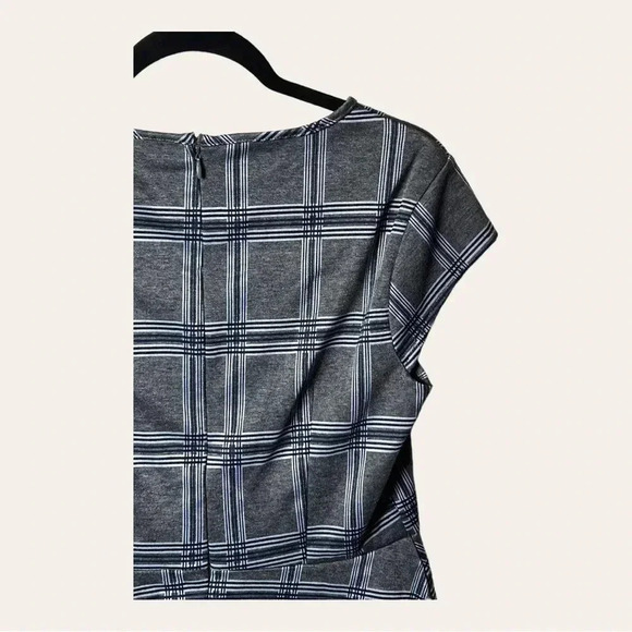 Women’s 7TH AVENUE DESIGN PEPLUM TOP HIDDEN ZIPPER CLOSURE SIZE MEDIUM - Picture 7 of 9